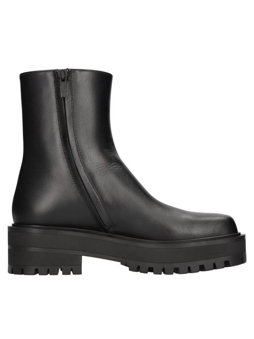 Warner leather ankle boots GIANVITO ROSSI | WARNER CALFNERO